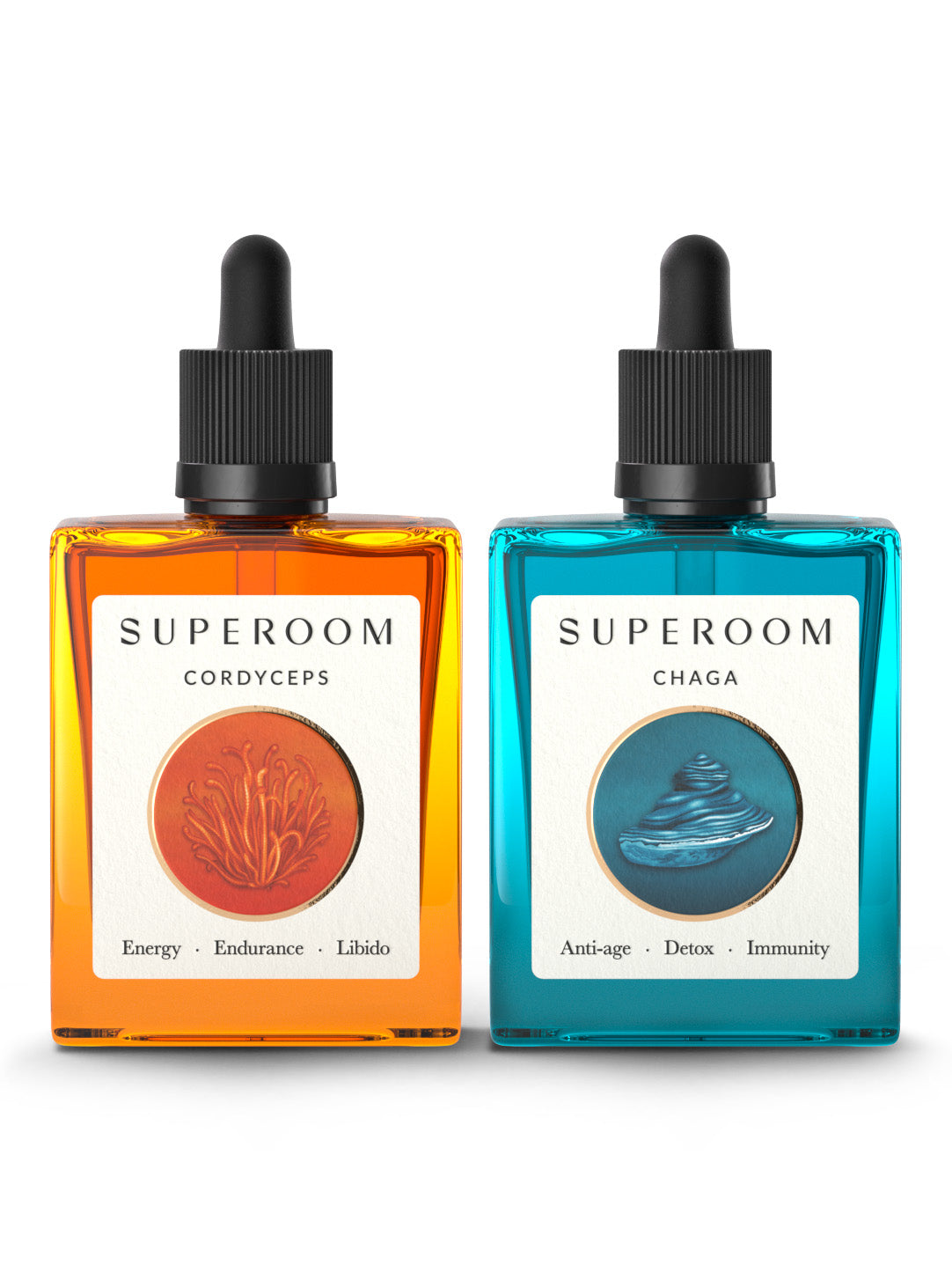 Superoom organic Cordyceps & Chaga Mushroom Extract