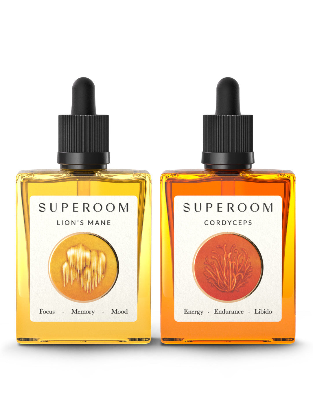 Superoom organic Lion’s Mane & Cordyceps Mushroom Extract