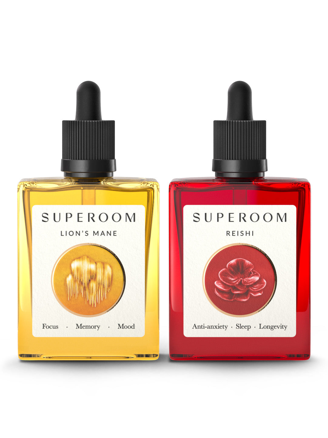Superoom organic Lion’s Mane & Reishi mushroom extract