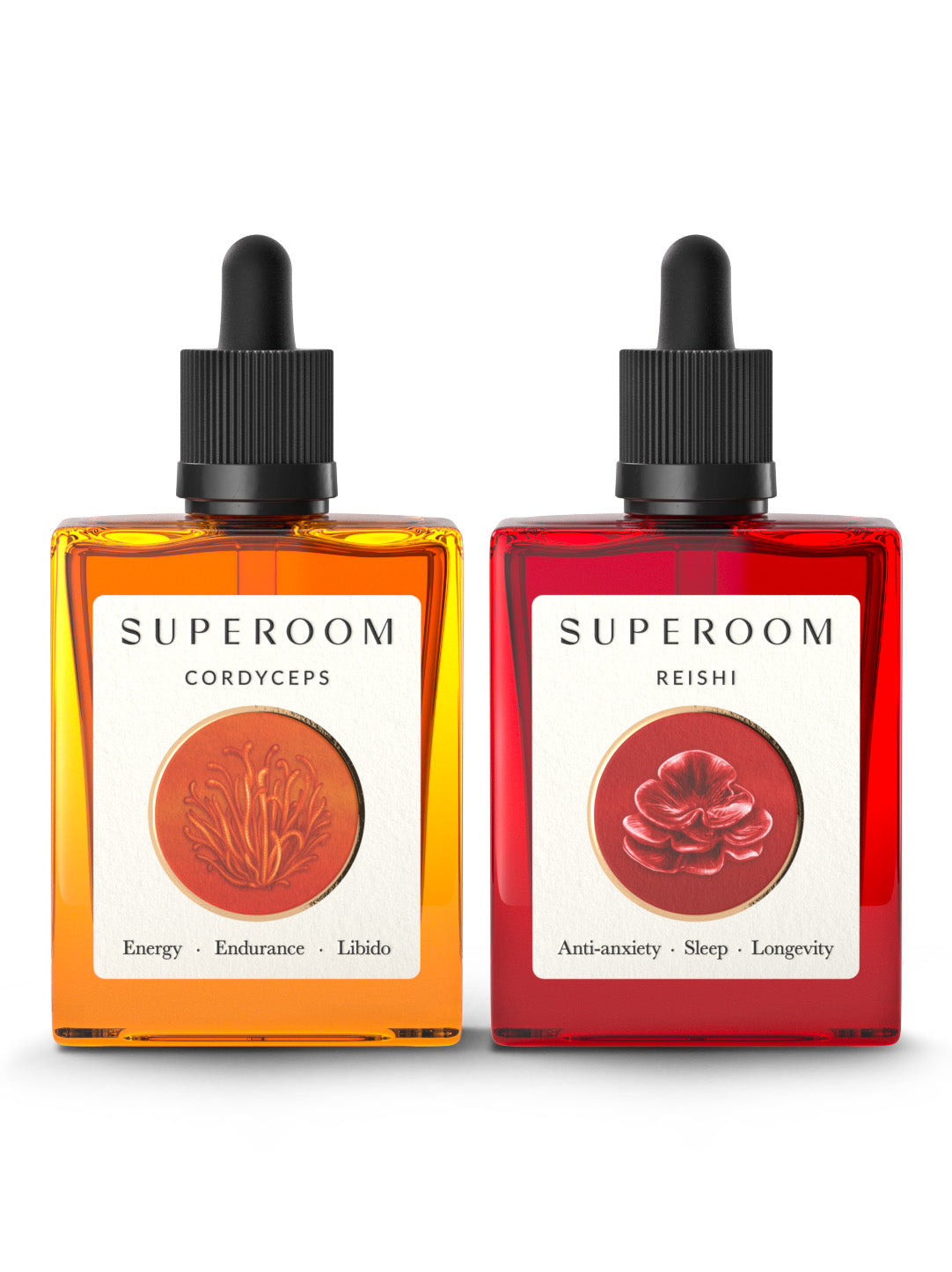 Superoom organic Cordyceps & Reishi mushroom extract