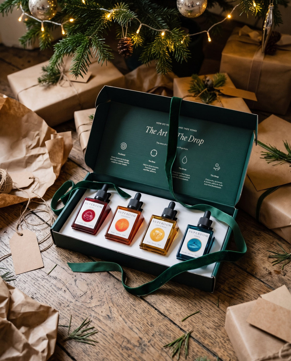 The Collection gift set in the Superoom box