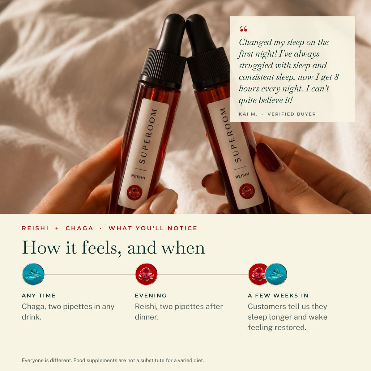 Deep Sleep & Repair: how it feels, and when