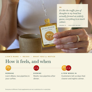 Focus & Calm: how it feels, and when
