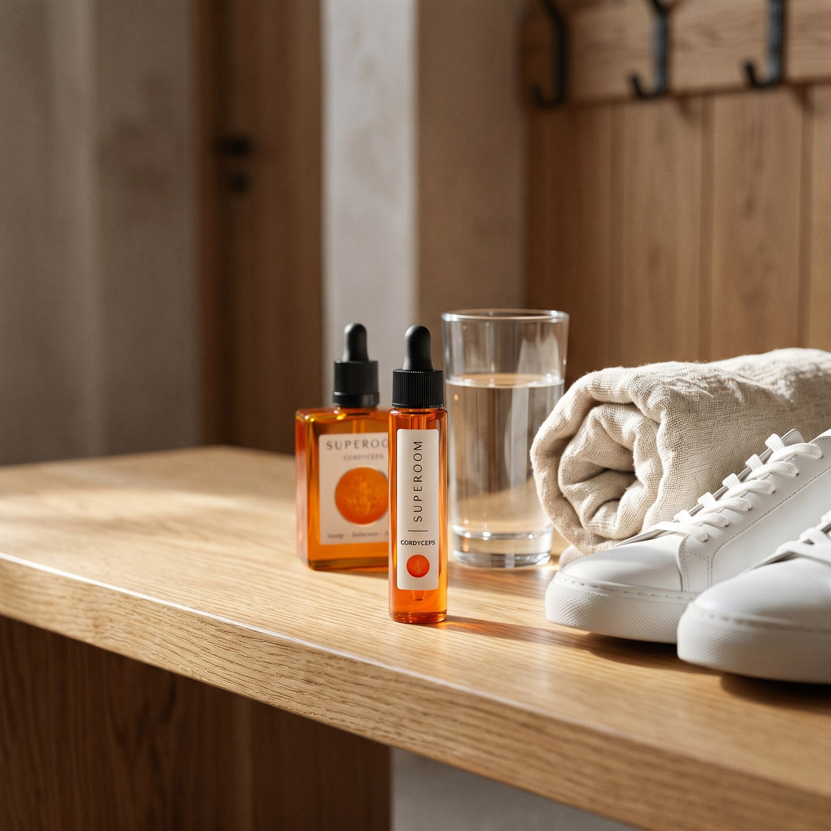 Cordyceps mini with the 50ml, before training