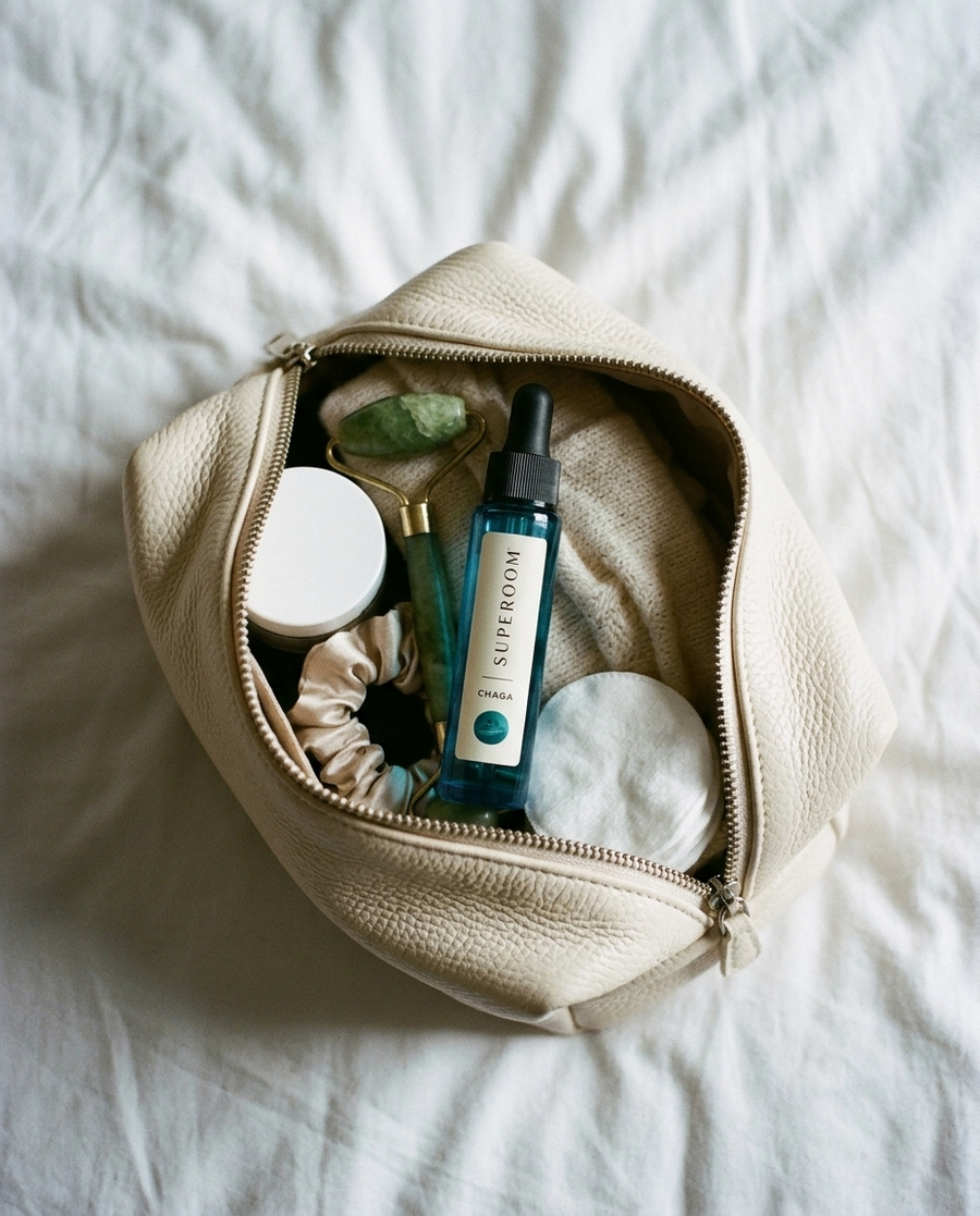 Face oil, silk and your Chaga